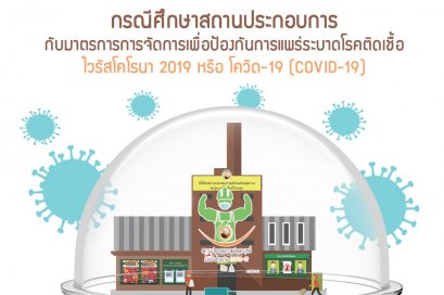 กรณีศึกษาสถานประกอบการกับมาตรการการจัดการเพื่อป้องกันการแพร่ระบาดโรคติดเชื้อไวรัสโคโรนา 2019 หรือ โควิด-19 (COVID-19)