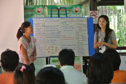 กิจกรรมค่ายฝึกอบรม Training for the Trainer “กระบวนการขับเคลื่อนการป้องกันและควบคุมปัจจัยเสี่ยง (ด้านสุขภาพ) ในสถานประกอบการอย่างเป็นระบบ” รุ่นที่ 1