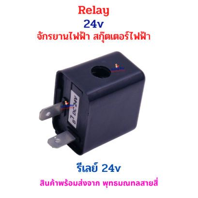 Relay Plug รีเลย์ปลั๊ก 24V สำหรับจักรยานไฟฟ้า สกู๊ตเตอร์ไฟฟ้า รหัสสินค้า : 69-31