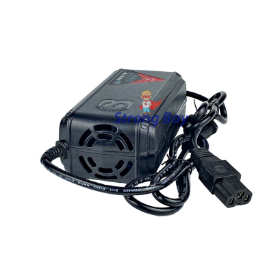 สายชาร์จ สกูตเตอร์ไฟฟ้า แบตเตอร์รี่ ตะกั่วกรด 48V 12A ขั้ว มาตรฐาน หัวเหลี่ยม ตัดไฟอัตโนมัติ รหัสสินค้า : CH48v12a