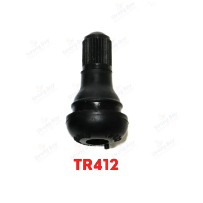 จุ๊บเติมลม หัวเติมลม จุ๊บสูบลม มอเตอร์ไซค์ ยางแบบไม่มียางใน อะไหล่ รถไฟฟ้า tubeless tire ยางนอก มอเตอร์ไซด์ TR412 รหัสสินค้า : 00