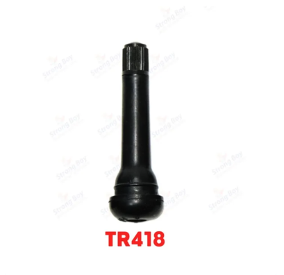 จุ๊บเติมลม หัวเติมลม จุ๊บสูบลม มอเตอร์ไซค์ ยางแบบไม่มียางใน อะไหล่ รถไฟฟ้า tubeless tire ยางนอก มอเตอร์ไซด์ TR418 รหัสสินค้า : 00