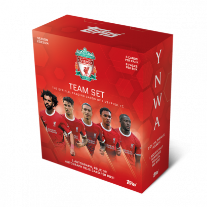 2023-24 Topps Liverpool FC Official Team Set