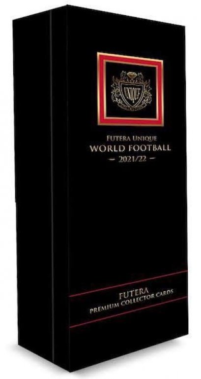 2021-22 Futera World Football Unique Soccer Hobby Display Box