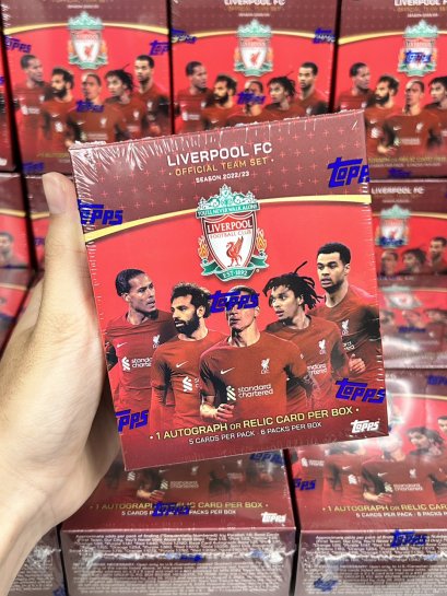 2021-22 Topps Liverpool FC Official Team Set(copy)
