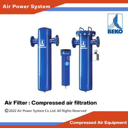 Compressed air filtration, CLEARPOINT 3eco, Air filter, BEKO