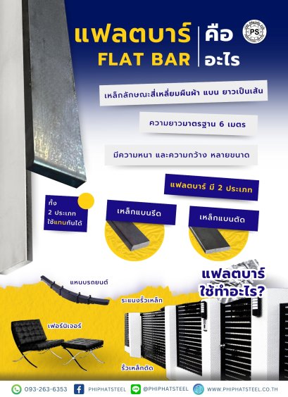 เหล็ก-แฟลตบาร์