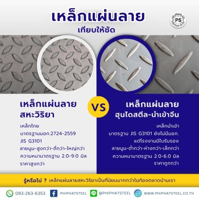 เหล็กแผ่นลายสหะวิริยา-เหล็กแผ่นลายฮุนได