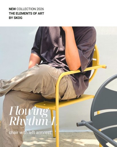 เก้าอี้รุ่น Flowing Rhythm มีที่วางแขนด้านซ้าย