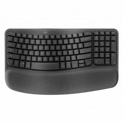 Logitech Wave Keys wireless ergonomic keyboard  - GRAPHITE