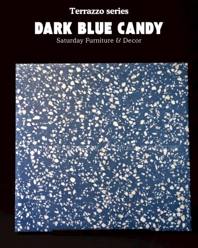 TERRAZZO DARK BLUE CANDY