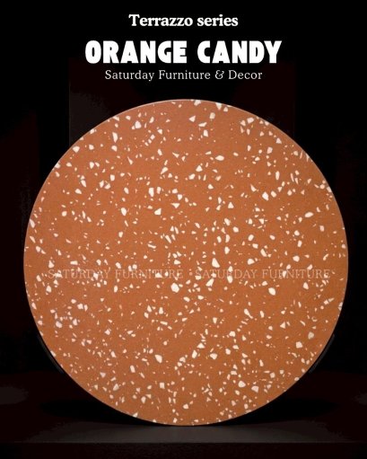 TERRAZZO ORANGE CANDY