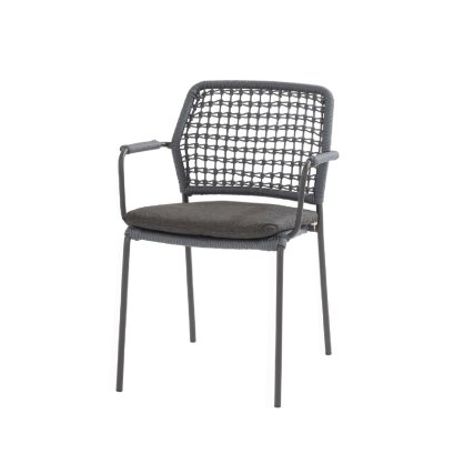 Barista เก้าอี้ทานข้าวกลางแจ้ง สีน้ำเงิน