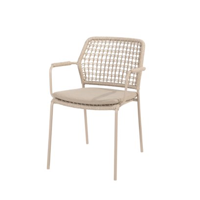 Barista เก้าอี้ทานข้าวกลางแจ้ง สีลาเต้