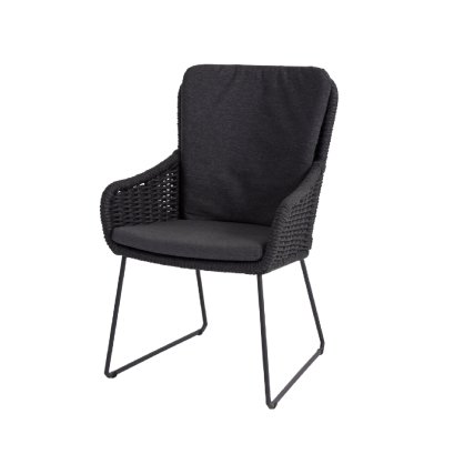 Wing เก้าอี้ทานข้าวกลางแจ้ง สีแอนทราไซต์