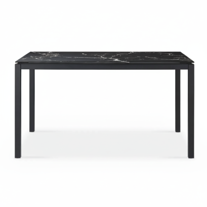 JUMA DINING TABLE 160 x 90 - BLACK MARBLE