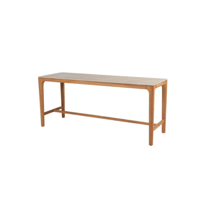 LIAM HIGHT DINING TABLE - CARAMIC 220 CM.