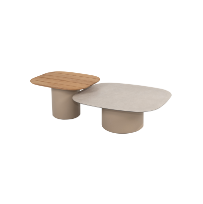 DEMI COFFEE TABLE SET - LATTE