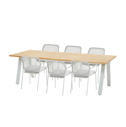 AMBASSADOR DINING TABLE WITH BARISTA CHAIRS