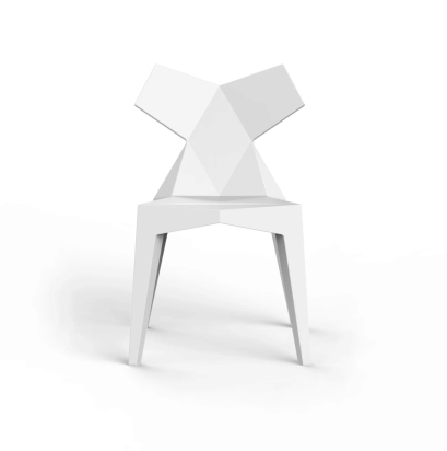 KIMONO DINING CHAIR - WHITE
