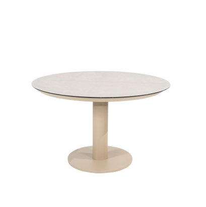 SARAH DINING TABLE - LATTE