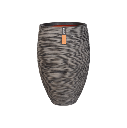 Vase Elegant Deluxe Rib NL 40x60 - Anthracite