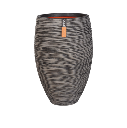 Vase Elegant Deluxe Rib NL 50x74 - Anthracite