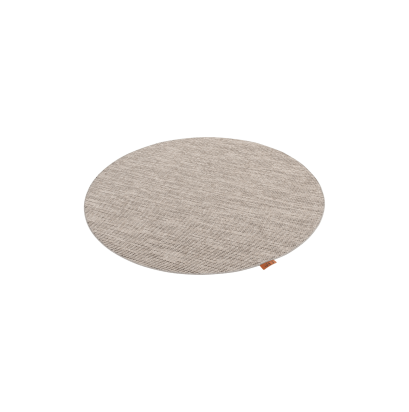 Outdoor rug Ø150 cm. - Dust Slate