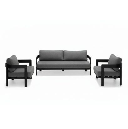 DOMANI LIVING SET - CHARCOAL