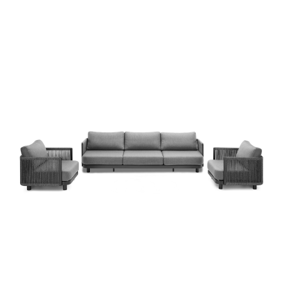 BONITO LIVING SET - CHARCOAL