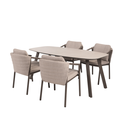MANOLO DINING TABLE WITH BAROLO