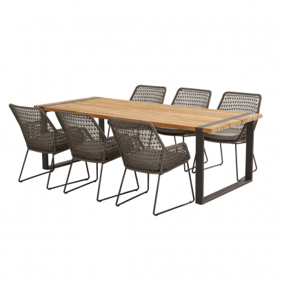 ชุดโต๊ะทานข้าว ALTO พร้อมเก้าอี้ BABILONIA