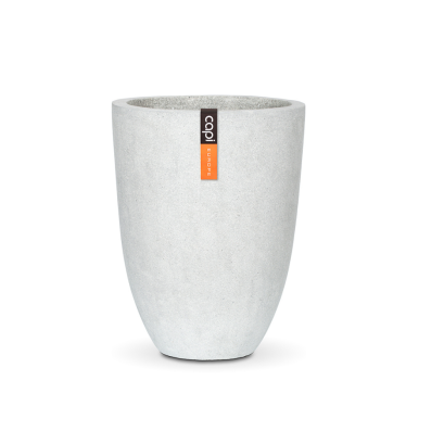FGT 783 vase elegant low - Light grey