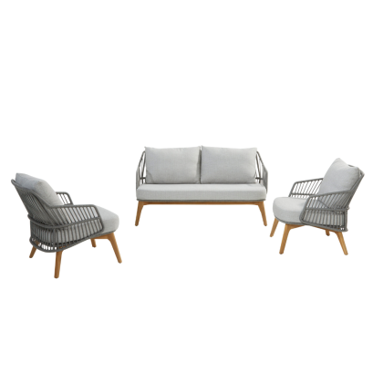 ชุดโซฟา SEMPRE ขาไม้สัก