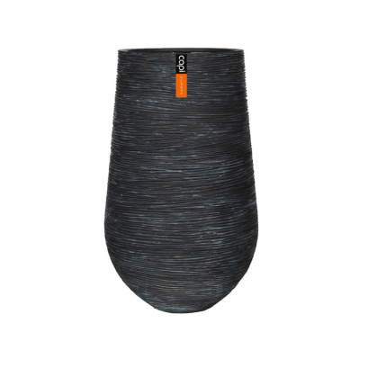 OFZ 260 VASE PALM RIB - ANTHRACITE