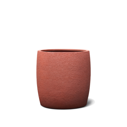 กระถาง BARREL 34 x 34 - สี ROSSO