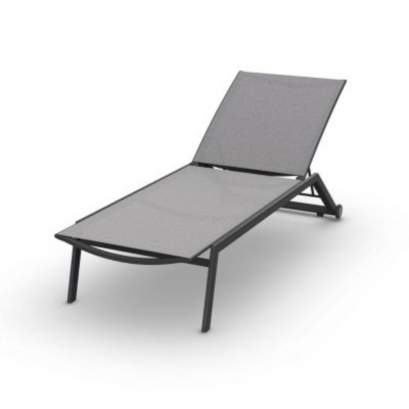 Hydra sunbed 1 seater - Charcoal Mat