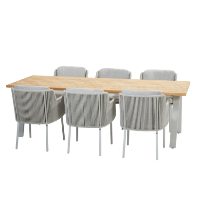 AMBASSADOR DINING TABLE WITH BERNINI CHAIRS