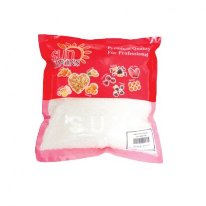 เกล็ดมะพร้าว ตรา ซันเกรนส์ 500 กรัม SUNGRAINS DESSICATED COCONUT 500 g. (ยกลัง 20 ชิ้น)