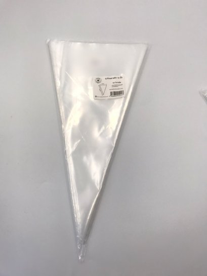 ถุงบีบพลาสติก 12นิ้ว แพคละ 50 ใบ