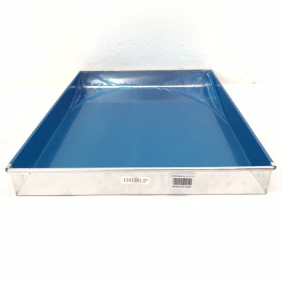 ถาดอบอลูมิเนียม ขอบตรง 12x17x1.5