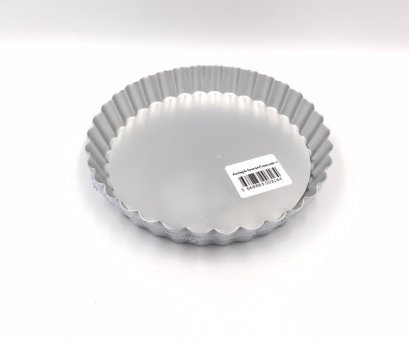 พิมพ์อลูมิเนียมกลมถอดก้นขอบหยัก 6 นิ้ว