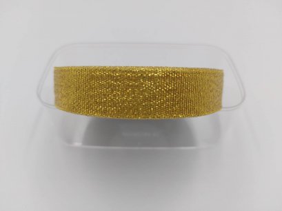 ริบบิ้นดิ้นสีทอง 2cm.