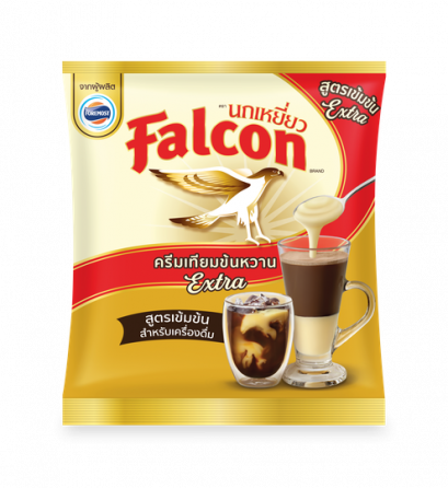 ครีมเทียมข้นหวานโพรเฟสชัลแนล ตรา ฟอลคอน 2กก.  Falcon Sweetened Condensed Non-dairy Creamer  2 Kg.  (ยกลัง 12 ชิ้น )