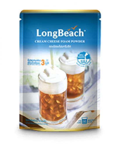 ผงโฟมครีมชีส ตรา ลองบีช 900 กรัม Long Beach Cream Cheese Powder 400g.