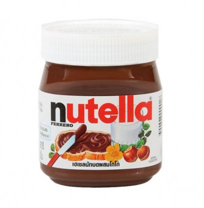 นูเทลล่า (เฮเซลนัทบดผสมโกโก้) 350กรัม NUTELLA HAZELNUT COCOA SPREAD 350g. (ยกลัง 12 ชิ้น)
