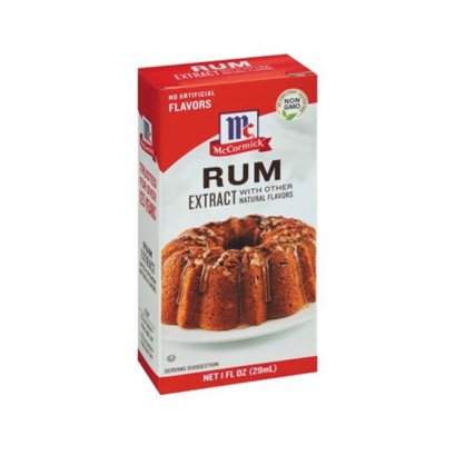 กลิ่น รัม ตรา แม็คคอร์มิค 29 มล. IMITATION RUM EXTRACT MCCORMICK 29 ml.