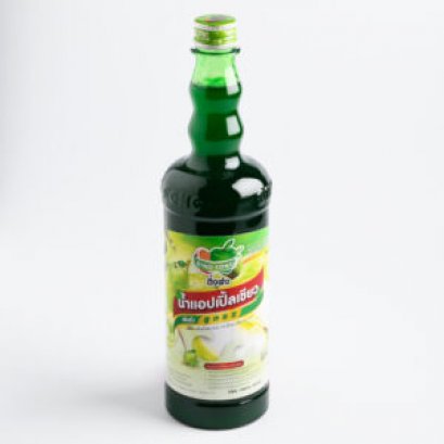 น้ำผลไม้เข้มข้น แอปเปิ้ลเขียว ติ่งฟง 760 มิลลิลิตร (Green apple Sause Ding fong 760 ml.) (ยกลัง 12 ขวด)