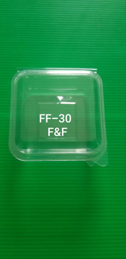 กล่องใสฝาติดFF30 50ชิ้น (ยกลัง 20แพ็ค)