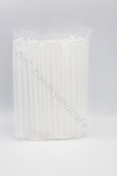 หลอดจัมโบ้ห่อฟิลม์ ขนาด 210mm. สีใส 50 เส้น